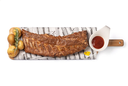 Costilla Barbacoa Cocinada Bolsa 1 unidad, ideal para 2 personas.